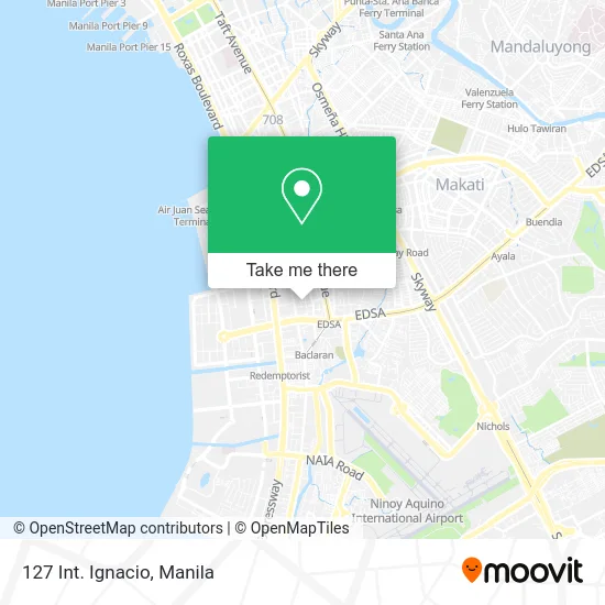 127 Int. Ignacio map