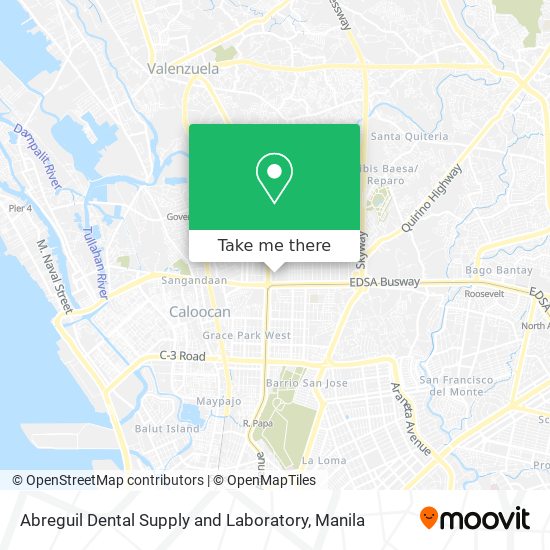 Abreguil Dental Supply and Laboratory map