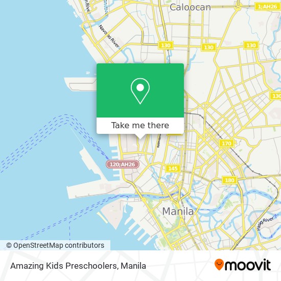 Amazing Kids Preschoolers map