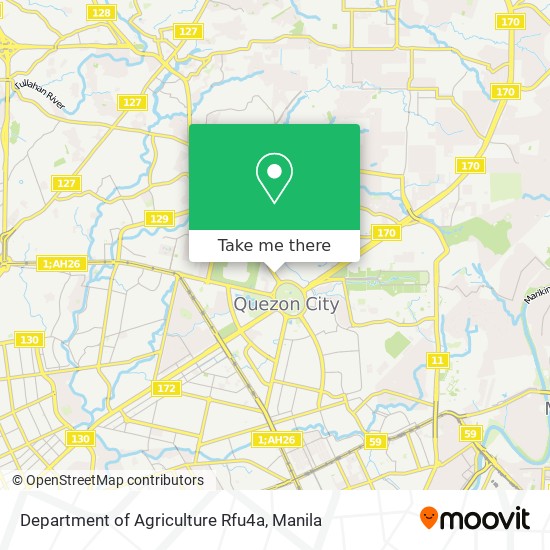 Department of Agriculture Rfu4a map