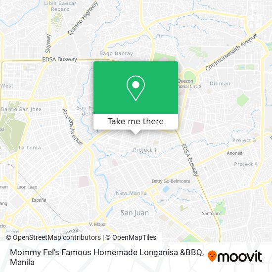 Mommy Fel's Famous Homemade Longanisa &BBQ map