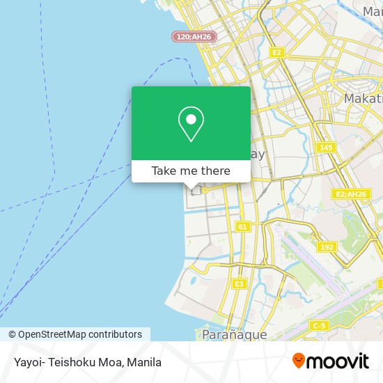 Yayoi- Teishoku Moa map