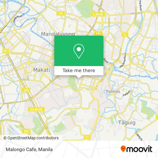 Malongo Cafe map