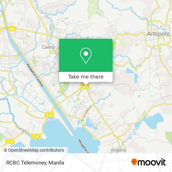 RCBC Telemoney map