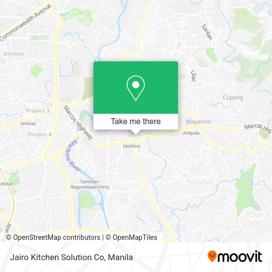 Jairo Kitchen Solution Co map