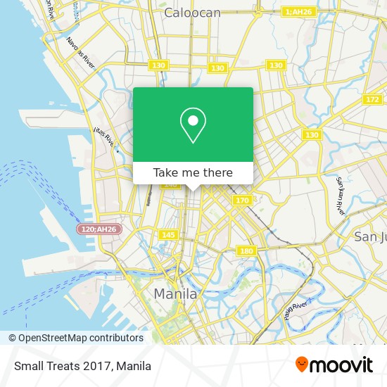 Small Treats 2017 map