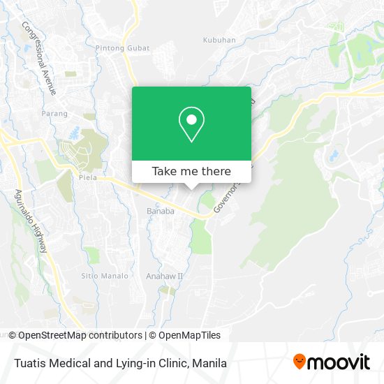 Tuatis Medical and Lying-in Clinic map