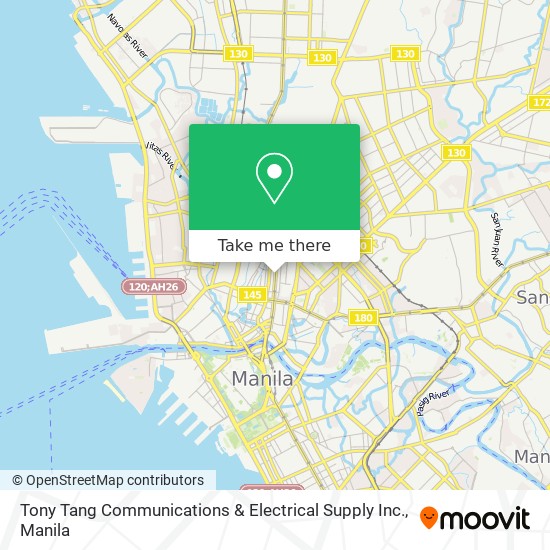 Tony Tang Communications & Electrical Supply Inc. map