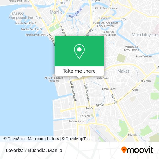 Leveriza / Buendia map