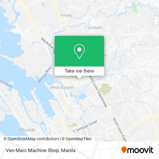 Ven-Marc Machine Shop map