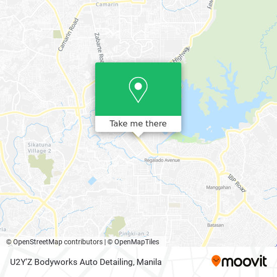 U2Y'Z Bodyworks Auto Detailing map