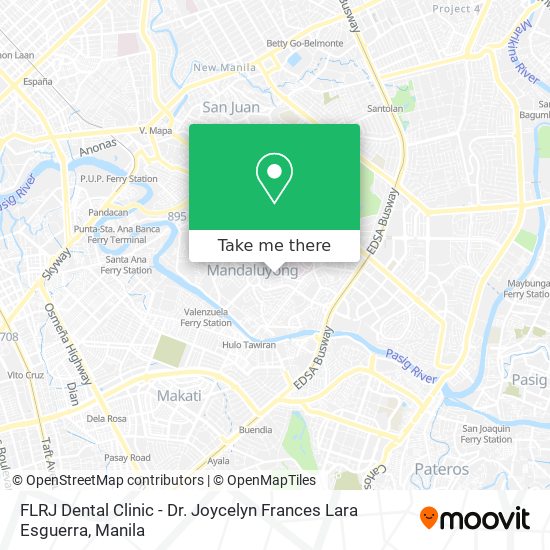 FLRJ Dental Clinic - Dr. Joycelyn Frances Lara Esguerra map
