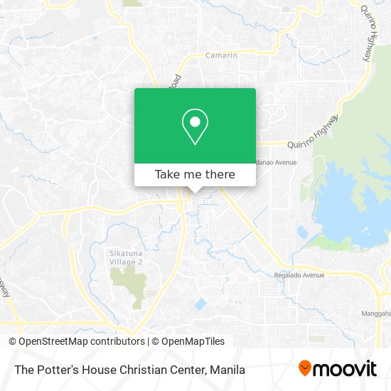 The Potter's House Christian Center map
