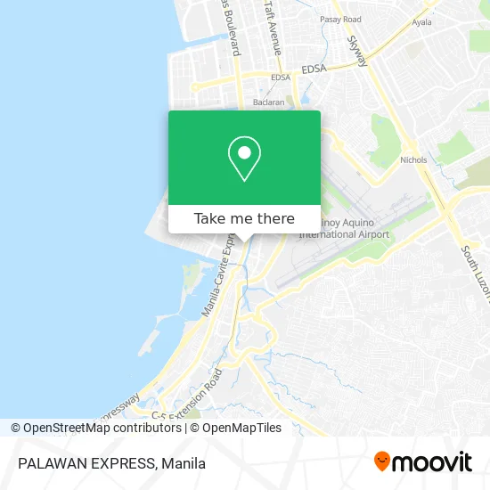 PALAWAN EXPRESS map