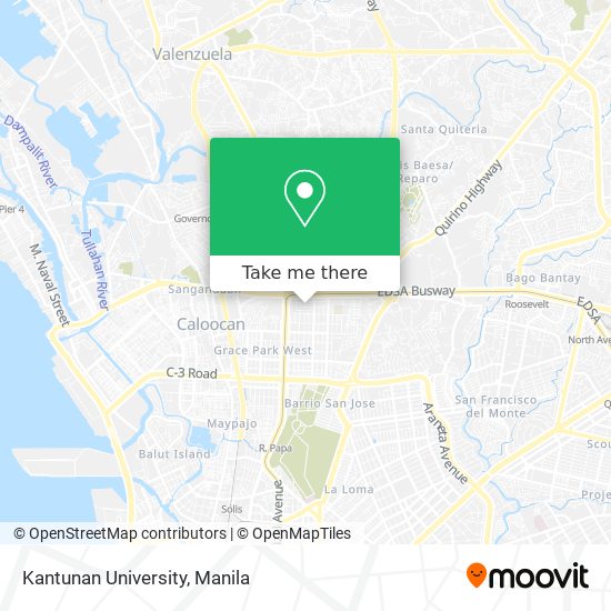 Kantunan University map