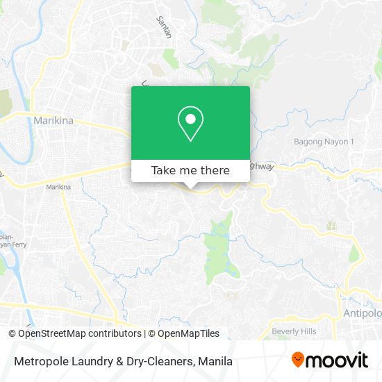 Metropole Laundry & Dry-Cleaners map