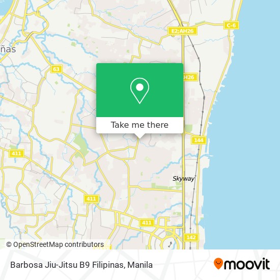 Barbosa Jiu-Jitsu B9 Filipinas map