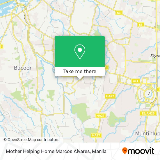 Mother Helping Home Marcos Alvares map