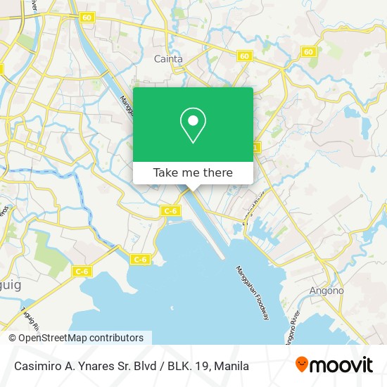 Casimiro A. Ynares Sr. Blvd / BLK. 19 map