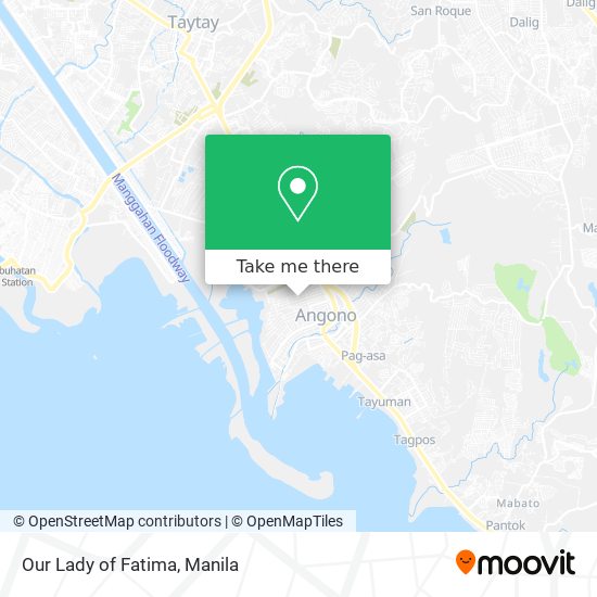 Our Lady of Fatima map