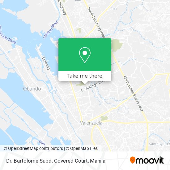 Dr. Bartolome Subd. Covered Court map