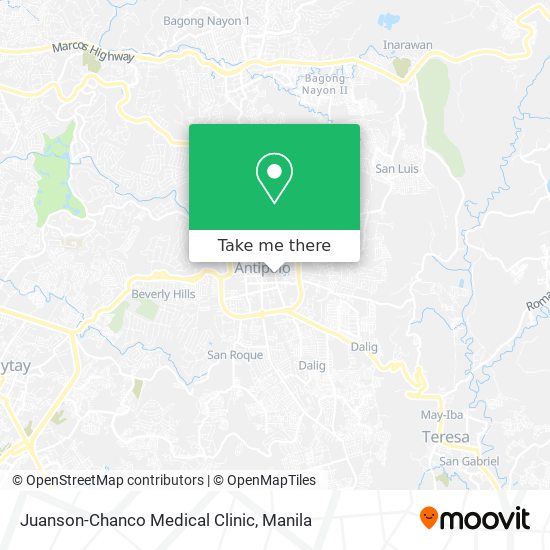 Juanson-Chanco Medical Clinic map