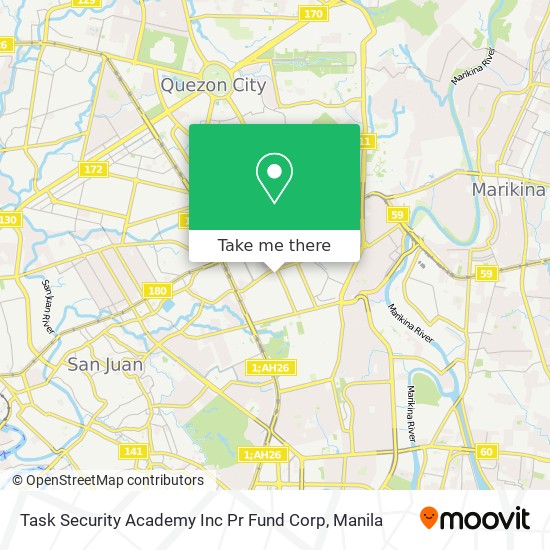 Task Security Academy Inc Pr Fund Corp map