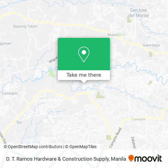 D. T. Ramos Hardware & Construction Supply map