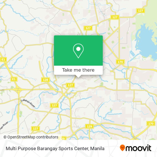 Multi Purpose Barangay Sports Center map