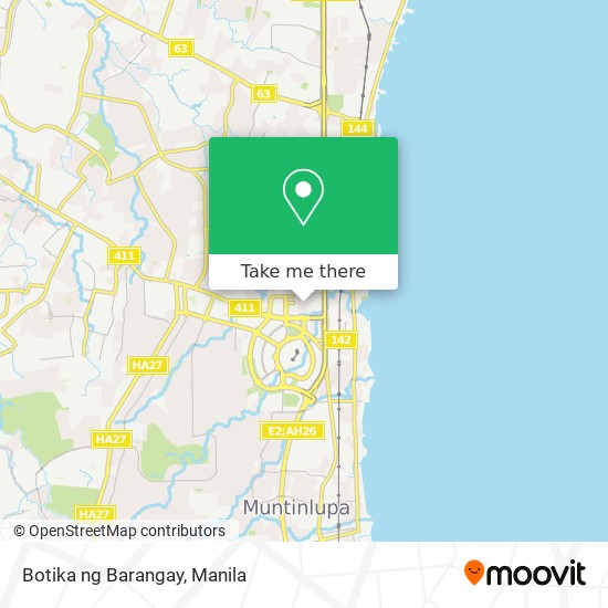 Botika ng Barangay map