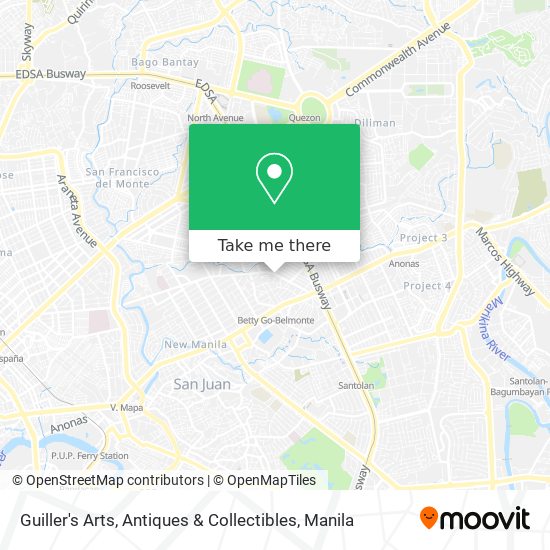 Guiller's Arts, Antiques & Collectibles map