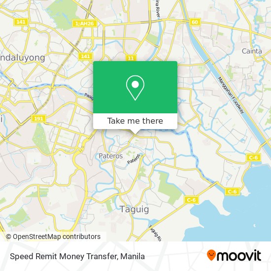 Speed Remit Money Transfer map