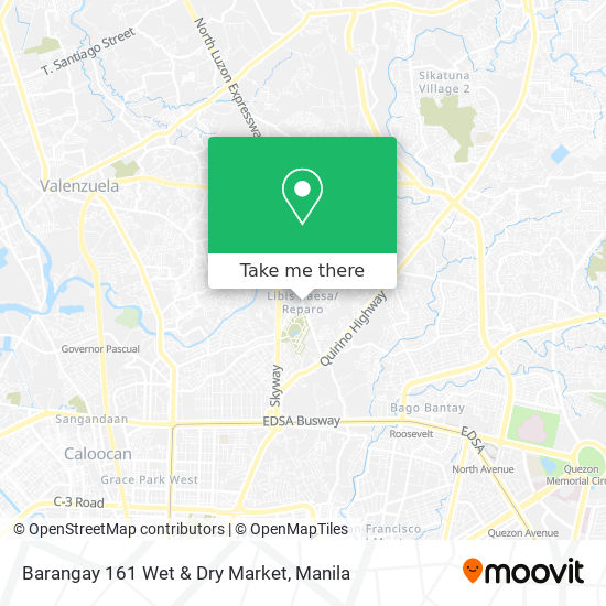 Barangay 161 Wet & Dry Market map