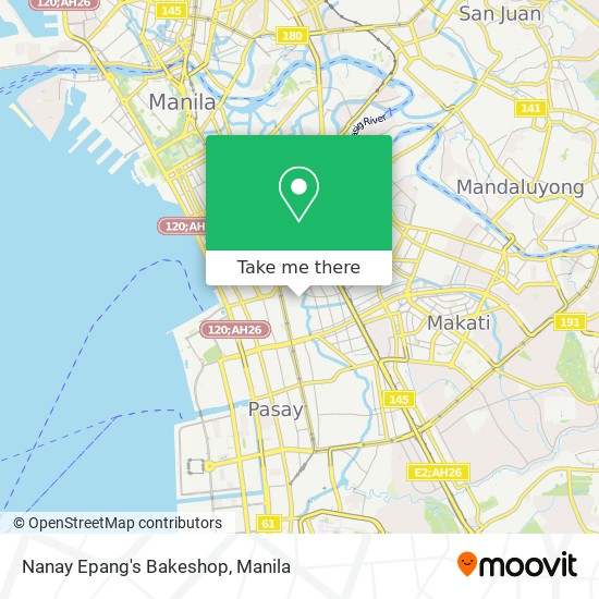 Nanay Epang's Bakeshop map