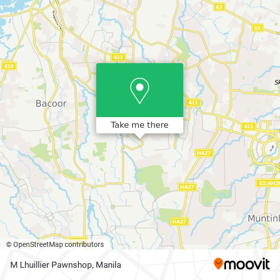 M Lhuillier Pawnshop map