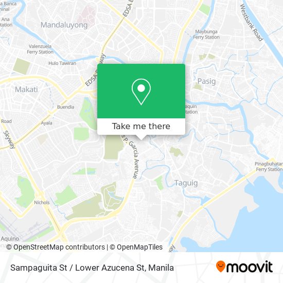 Sampaguita St / Lower Azucena St map