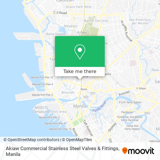 Akiaw Commercial Stainless Steel Valves & Fittings map