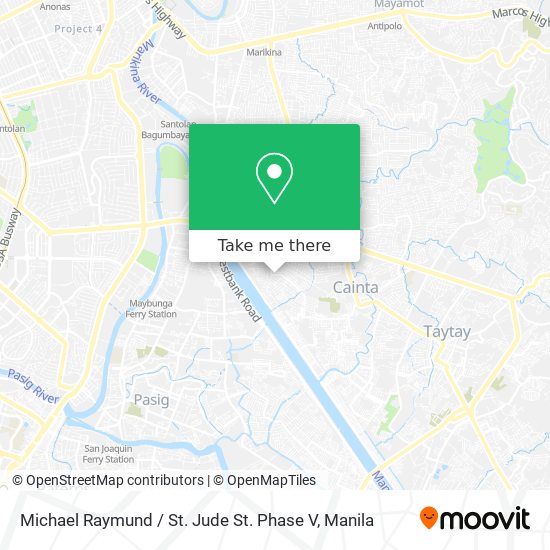 Michael Raymund / St. Jude St. Phase V map