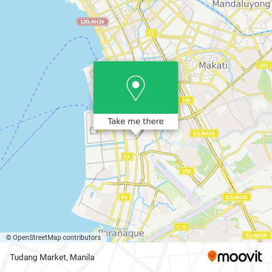 Tudang Market map