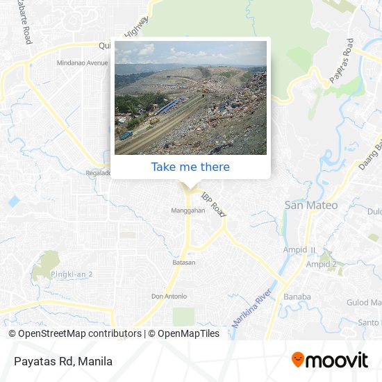 Payatas Rd map