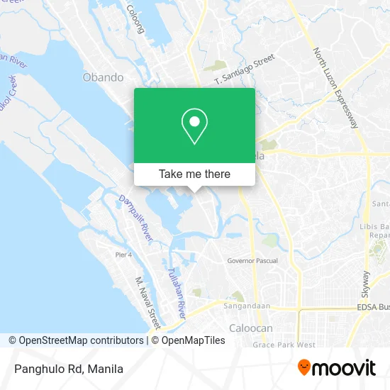 Panghulo Rd map