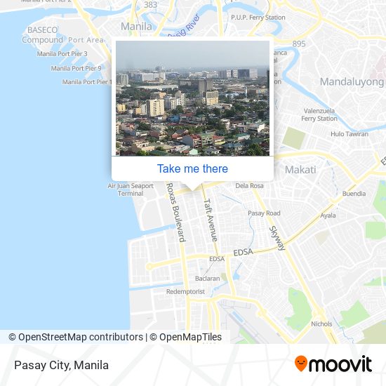 Pasay City map