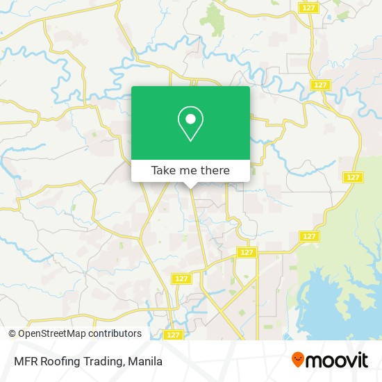 MFR Roofing Trading map