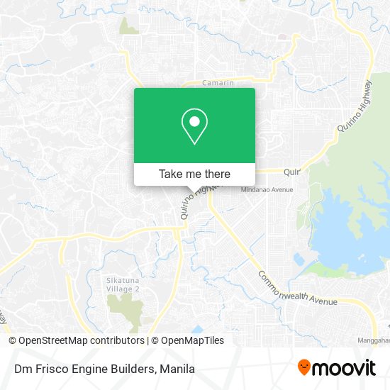 Dm Frisco Engine Builders map