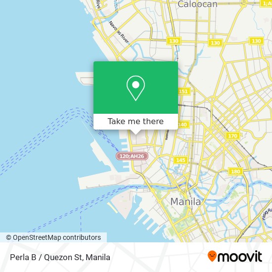 Perla B / Quezon St map