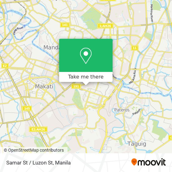 Samar St / Luzon St map