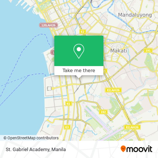 St. Gabriel Academy map