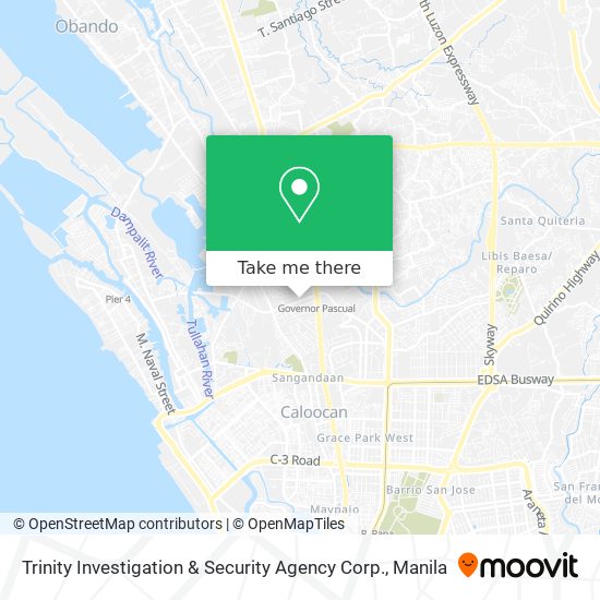 Trinity Investigation & Security Agency Corp. map