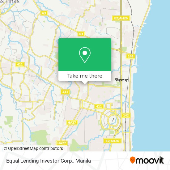 Equal Lending Investor Corp. map