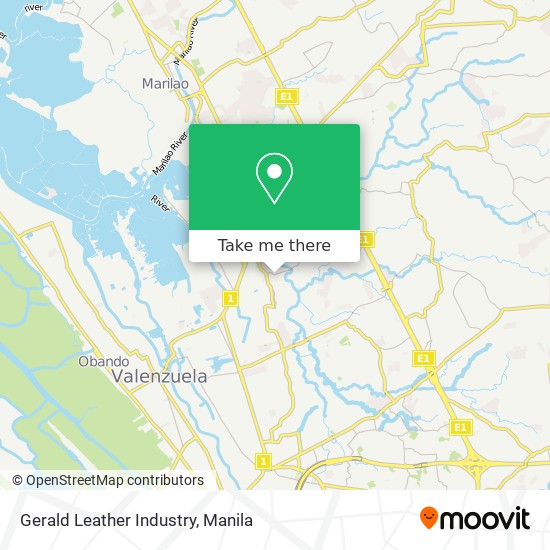 Gerald Leather Industry map